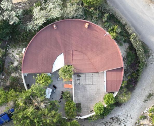 Maison Ronde Atypique Et Unique Villa Torreilles Exterior foto